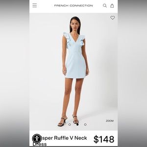 FRENCH CONNECTION BLUE DRESS